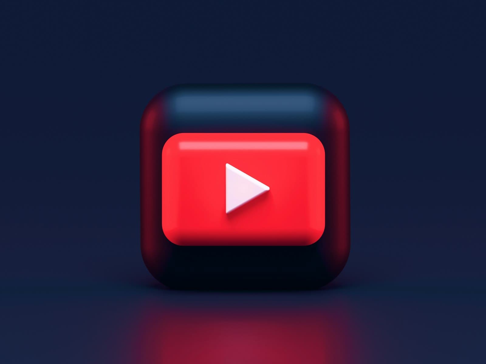 YouTube play button icon